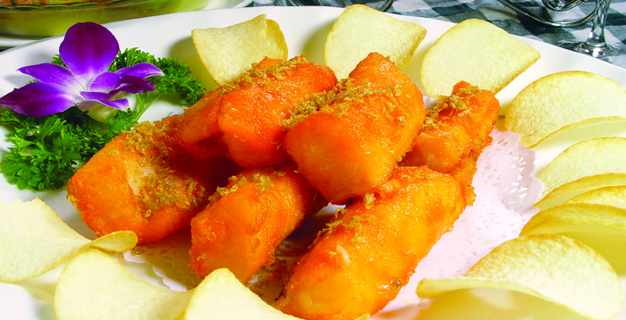 2蒜香银雪鱼  定州江苏