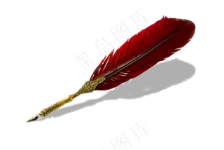羽毛笔   