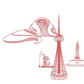 哈尔滨地标 龙塔 大剧院 磕头机 防洪纪念塔