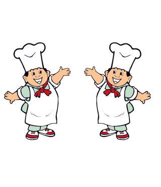 矢量免抠卡通厨师