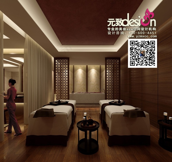 美容院装修设计 美容店装修设计