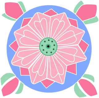 彩色 莲花 北魏 石刻