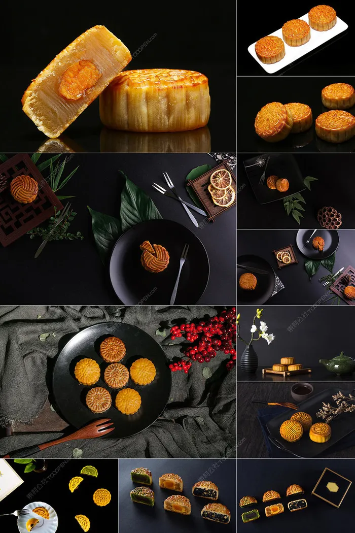 70张中华美食月饼图片集合