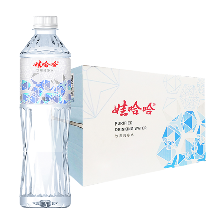 娃哈哈7超市商品白底图免抠实物摄影png格式图片透明底