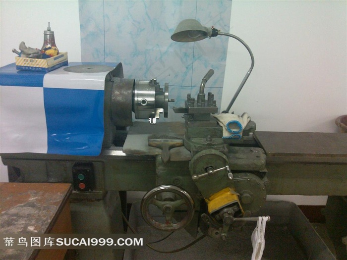 高清机械车床摄影图片