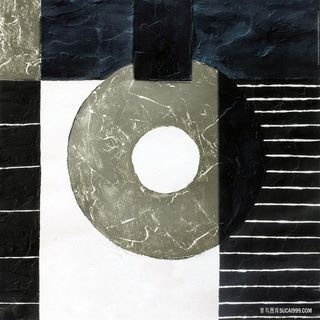 时尚艺术不规则形状插画