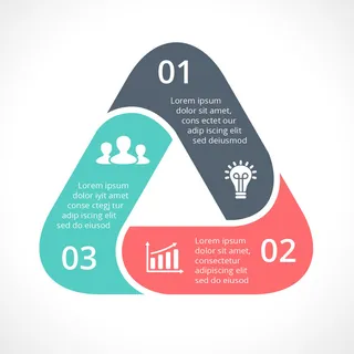数据图表统计图形分析分类商务会议办公图标PSD模板素材