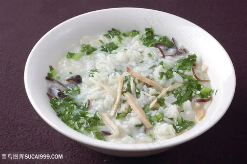 菜汤烩饭中华美食摄影图 菜汤烩饭中华美食摄影图