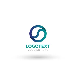 图标标识标志立体几何图形企业商标VI品牌LOGO设计模板AI矢量素材