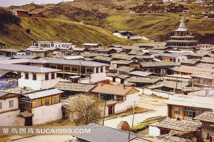 甘南郎木寺旅游文化风光