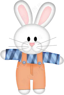 免抠卡通兔子
