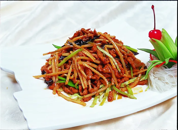 川菜湘菜高清菜谱 鱼香肉丝1