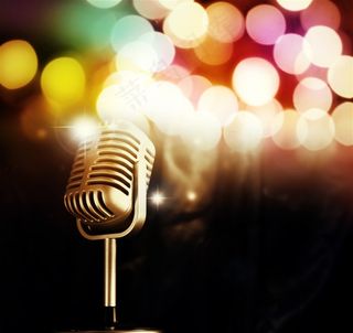 话筒娱乐摄影高清图片