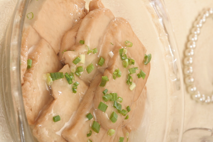 香葱煎豆腐  8元 (3)