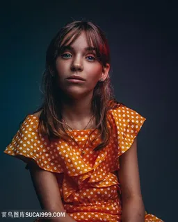 精修小女孩图片