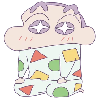 蜡笔小新可爱人物免扣素材