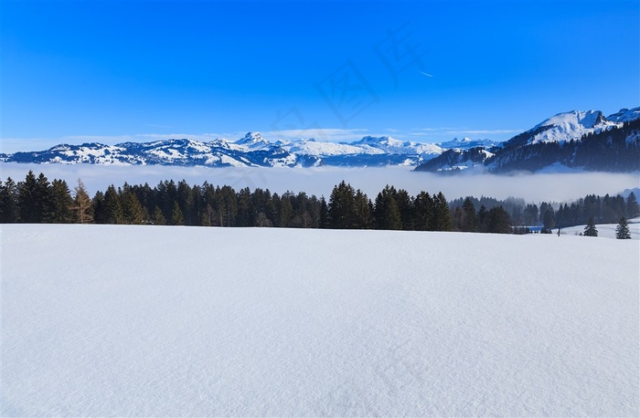 瑞士阿尔卑斯山风景大图