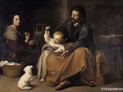父子高清唯美油画装饰画 父子高清唯美油画装饰画