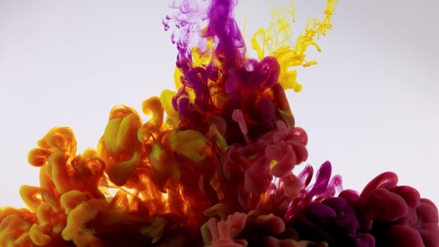 墨水, 画, 抽烟, 水, 水下, 泡沫, 背景, 特写