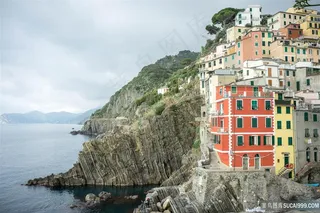 美丽五渔村风光