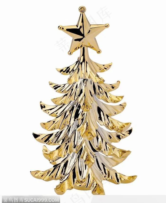 金灿灿的圣诞树
