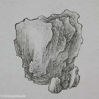 王军河工笔山水青绿山水传统山水皴法国画界画鬼脸皴袁江袁耀解索皴2 王军河工笔山水青绿山水传统山水皴法国画界画鬼脸皴袁江袁耀解索皴2