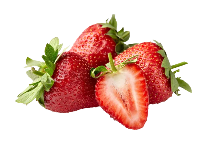草莓 (12)水果超市商品白底图免抠实物摄影png格式图片透明底