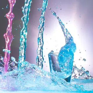 非主流水流图片