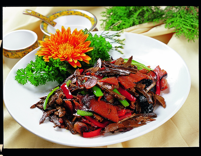 CXC06442烟笋炒腊肉