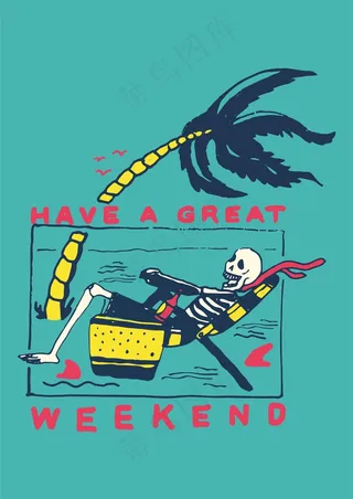 骷髅头 海边渡徦