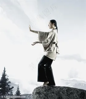美容保健-崖壁上修行的女人 美容保健-崖壁上修行的女人