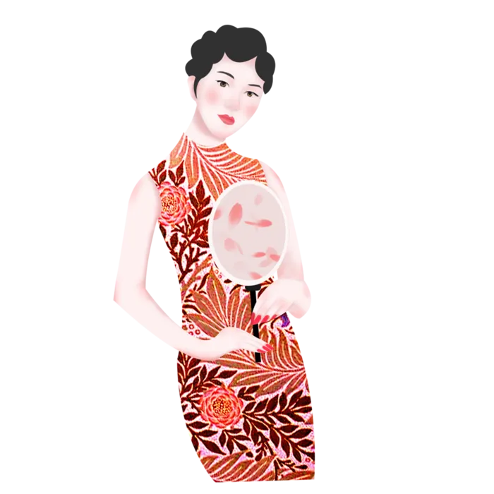 传统旗袍美女 (93)