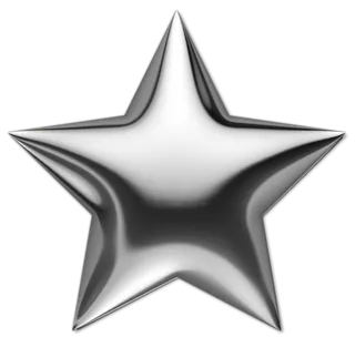 金属质感五角星