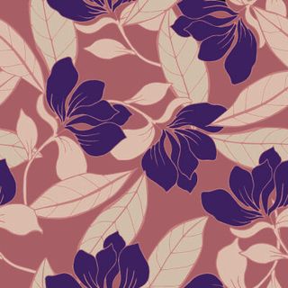 花卉唯美手绘花朵面料纹理手机壳布料面料印花服装矢量图案素材