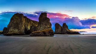 天空山峰风景