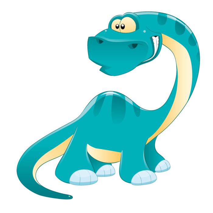 卡通可爱恐龙图