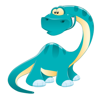 卡通可爱恐龙图