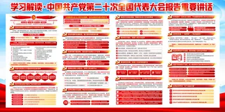 学习解读·中国共产党第二十次全国代表大会报告重要讲话