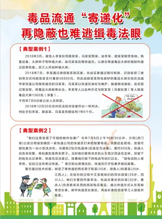 禁毒流遇“毒递化”