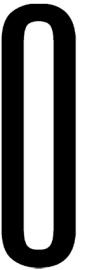 数字 0 PNG免抠(92x270)
