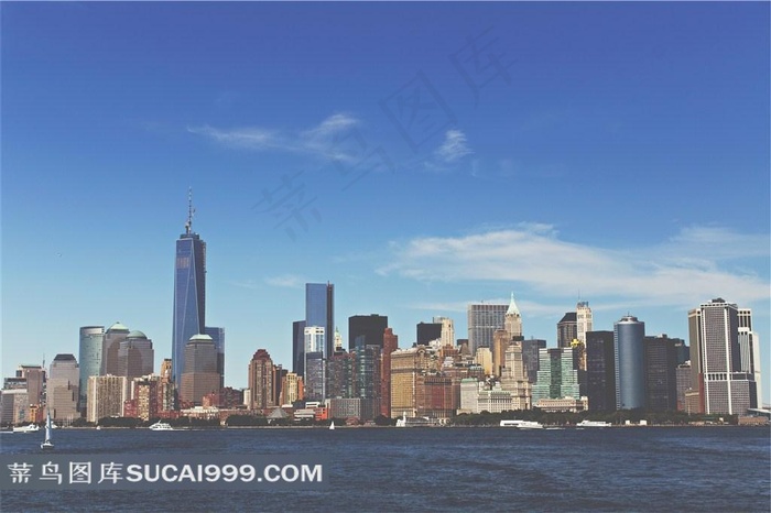 纽约的摩天大楼图片