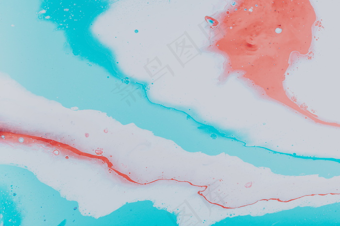 彩色水粉溶解背景图片