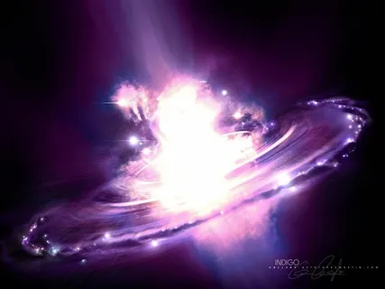 紫色宇宙漩涡背景图 紫色宇宙漩涡背景图