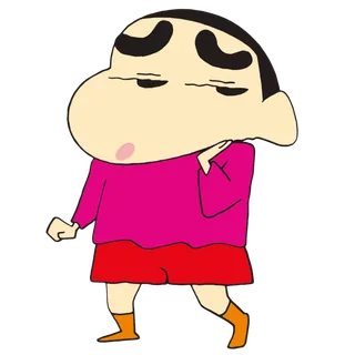 蜡笔小新可爱人物免扣素材