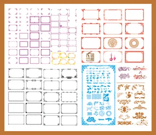 边框花纹合集