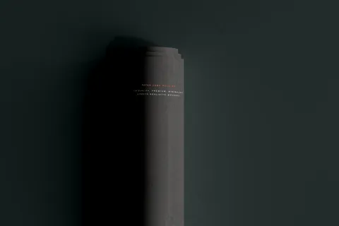 高端暗黑文具类文创VI样机模板