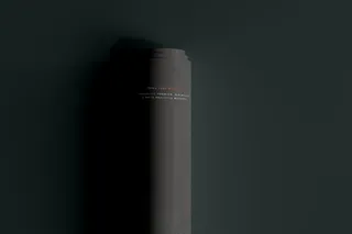 高端暗黑文具类文创VI样机模板