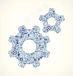 创意图标组合职场沟通协调概念图 创意图标组合职场沟通协调概念图