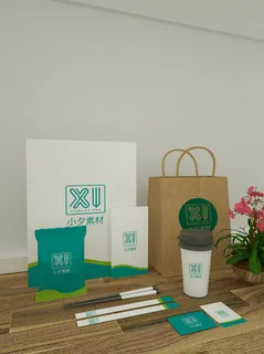 包装智能贴图样机VI效果PSD素材