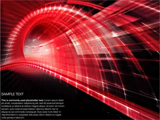 商务红色信息数码高科技创意背景